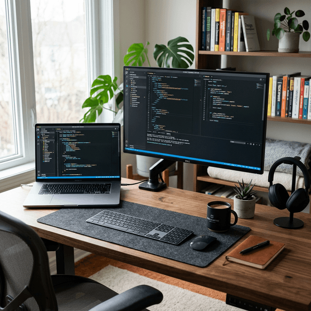 Web development setup