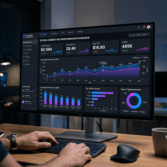 Marketing Analytics Dashboard